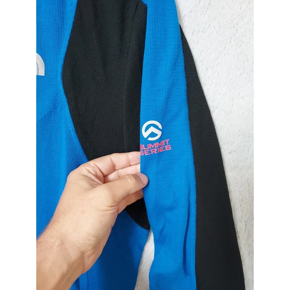 The North Face Jacket Men XL Summit Series Infiesto Polartec Blue Full Zip Mock